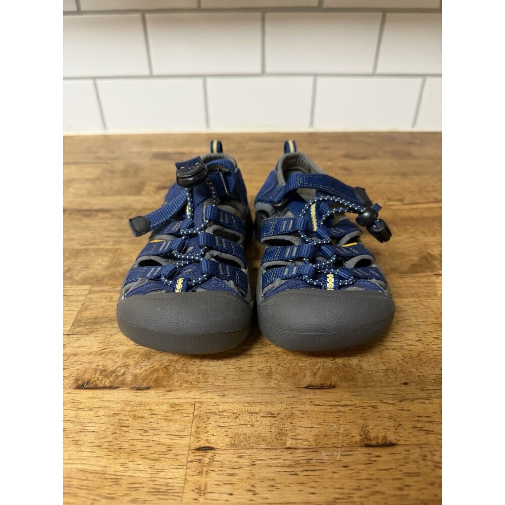 KEEN Newport H2 Sport Sandals, Sport Blue, Little Kid 10 Waterproof Washable